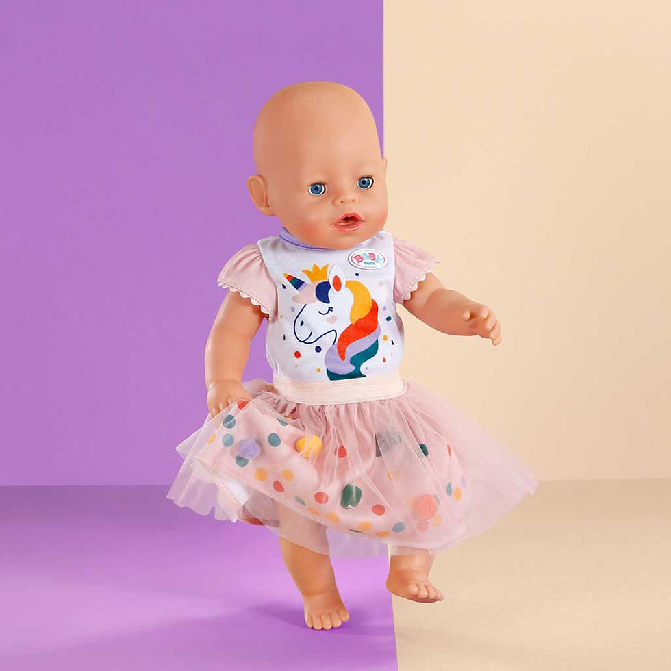 Thumbnail: BABY born Tutu Dress Unicorn 871720-11672