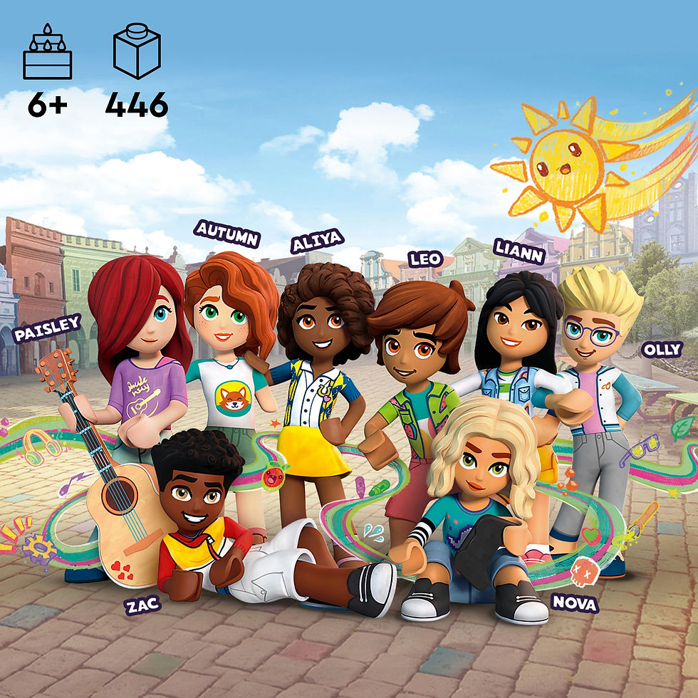 Thumbnail: LEGO® Friends Newsroom Van 41749 (446 Pieces)