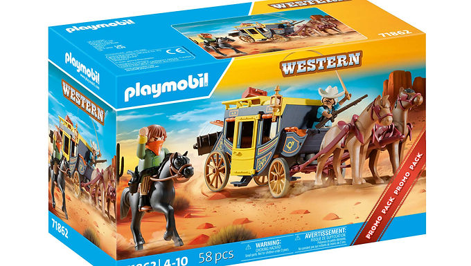 PLAYMOBIL Άμαξα Άγριας Δύσης Pl71862