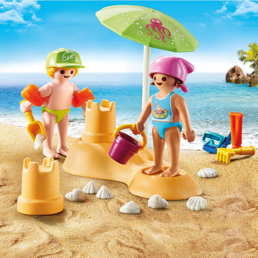 Thumbnail: PLAYMOBIL Special Plus Παιδάκια στην παραλία 71581