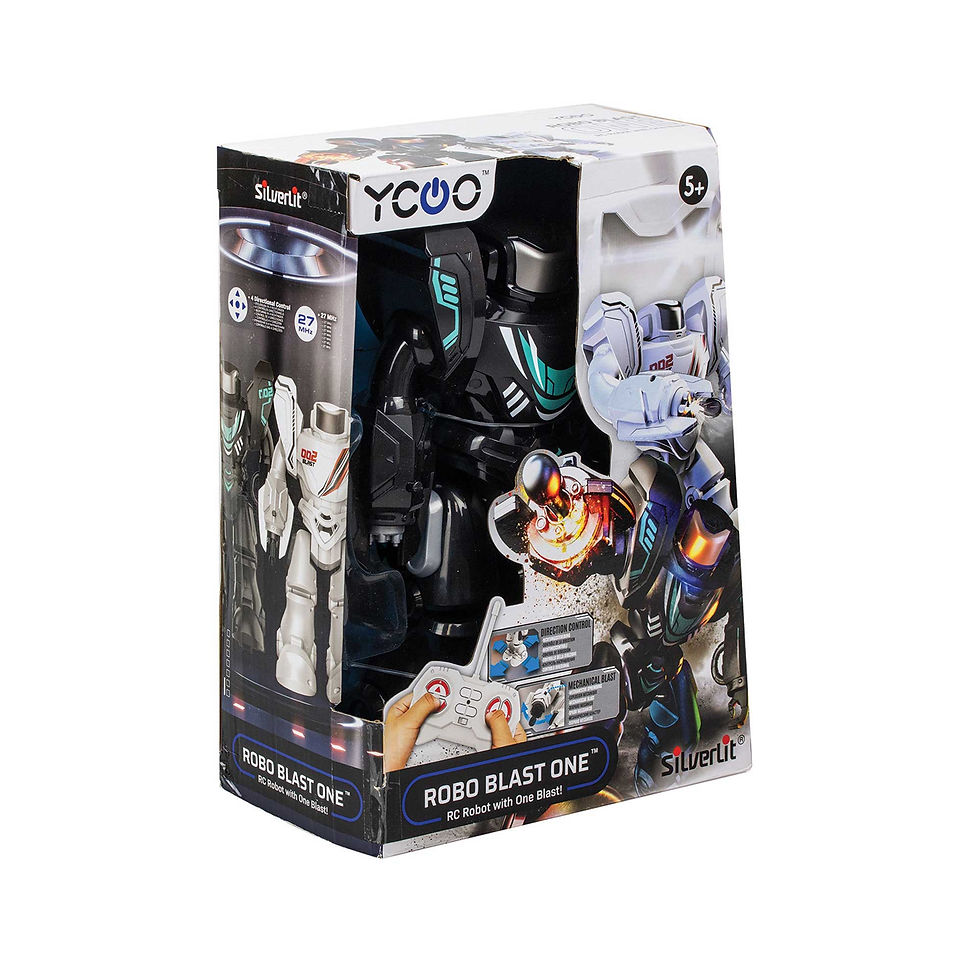 Thumbnail: Silverlit Ycoo Robo Blast One Τηλεκατευθυνόμενα Ρομπότ AS7530-88589