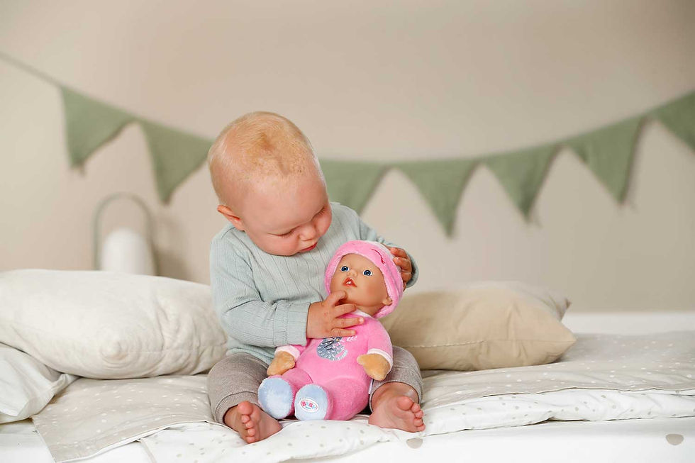 Thumbnail: BABY born for babies Sleepy Pink 30cm 837726-11672