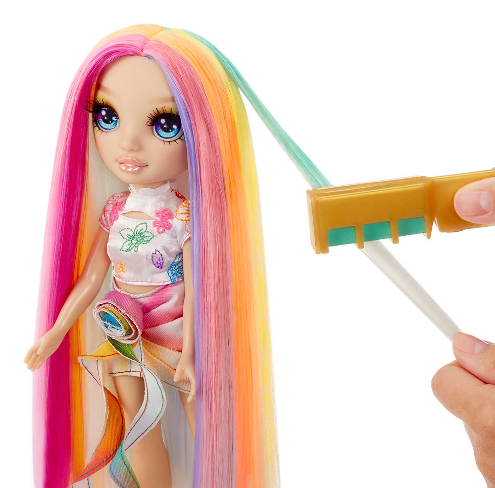 Thumbnail: Rainbow High Hair Chalk & Style Amaya - Rainbow 11” Doll. 526780