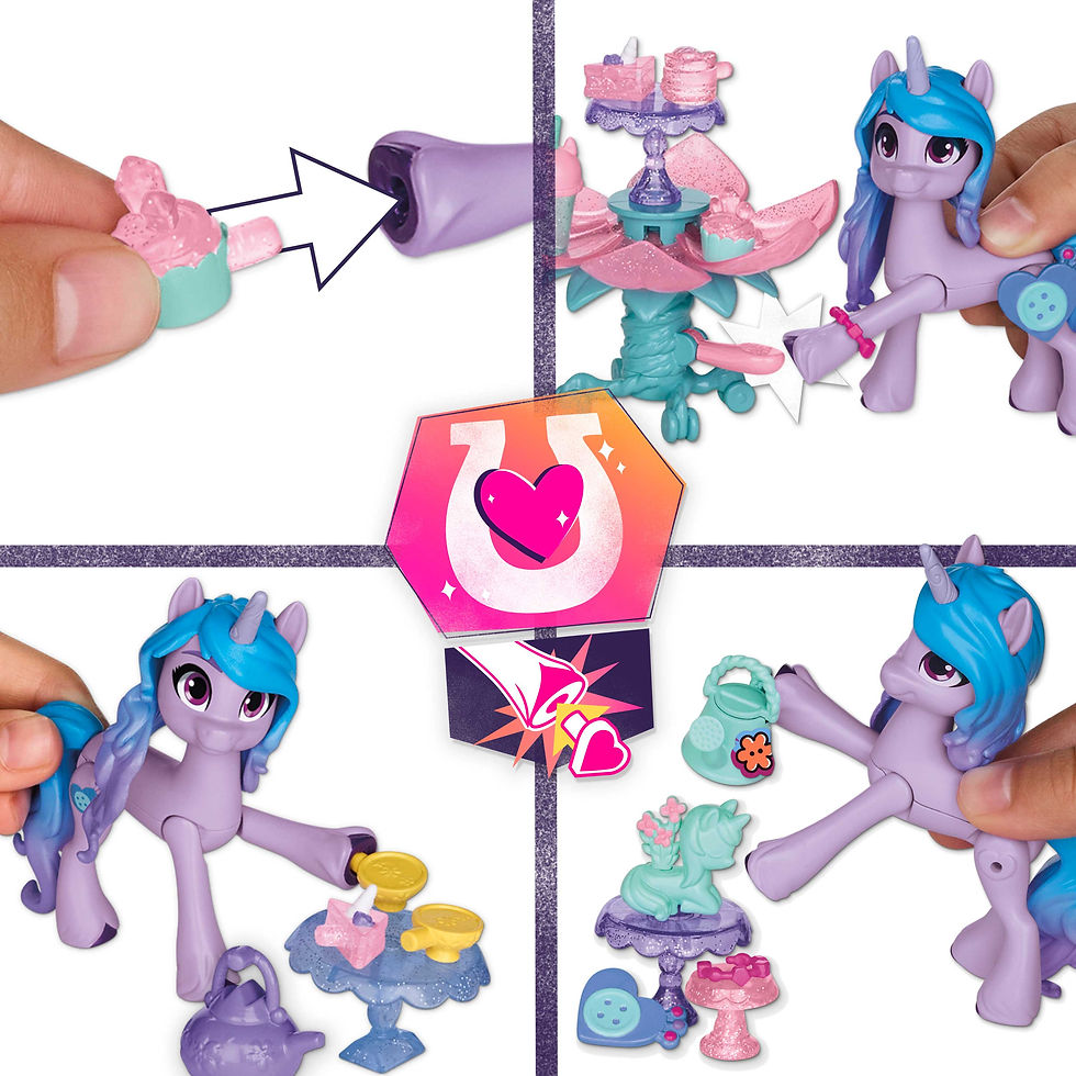 Thumbnail: My Little Pony Izzy Moonbow Unicorn Tea Party F6112