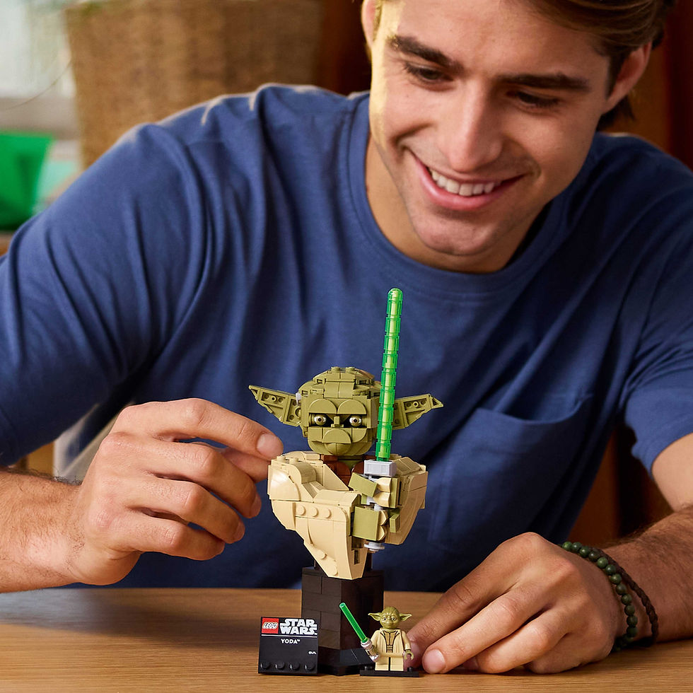 Thumbnail: LEGO Star Wars Yoda Bust 75438