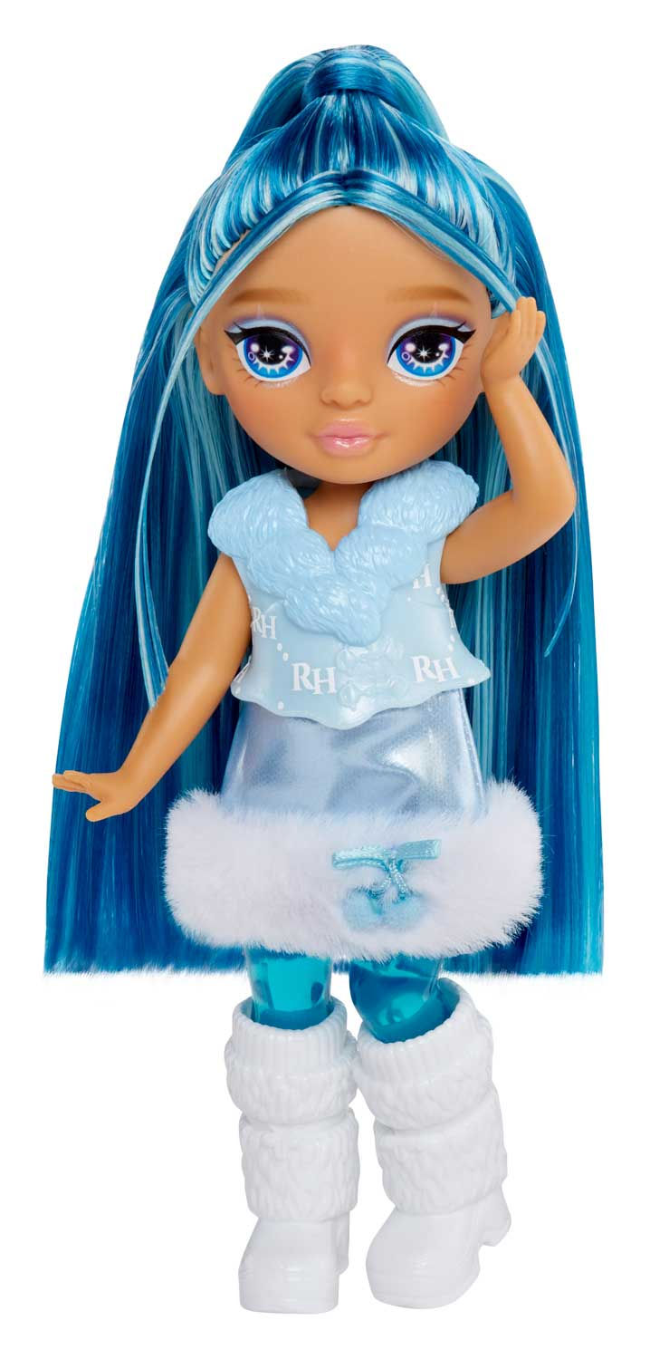 Thumbnail: Rainbow High Littles Rainbow Fantasy Fairiesdoll- Sapphire (Blue)  543428
