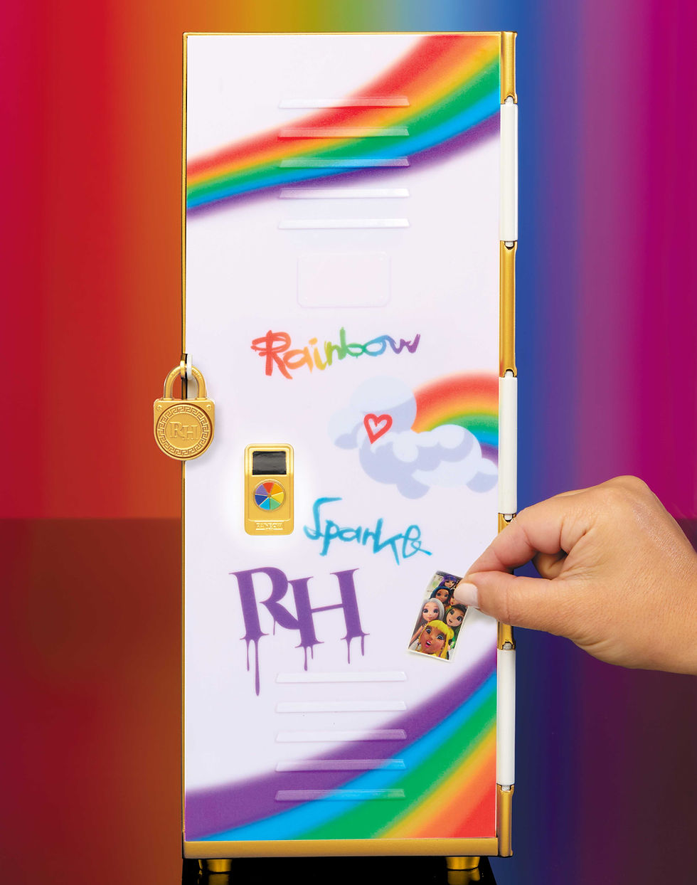 Thumbnail: Rainbow High Design & Style - Locker Playset 507420
