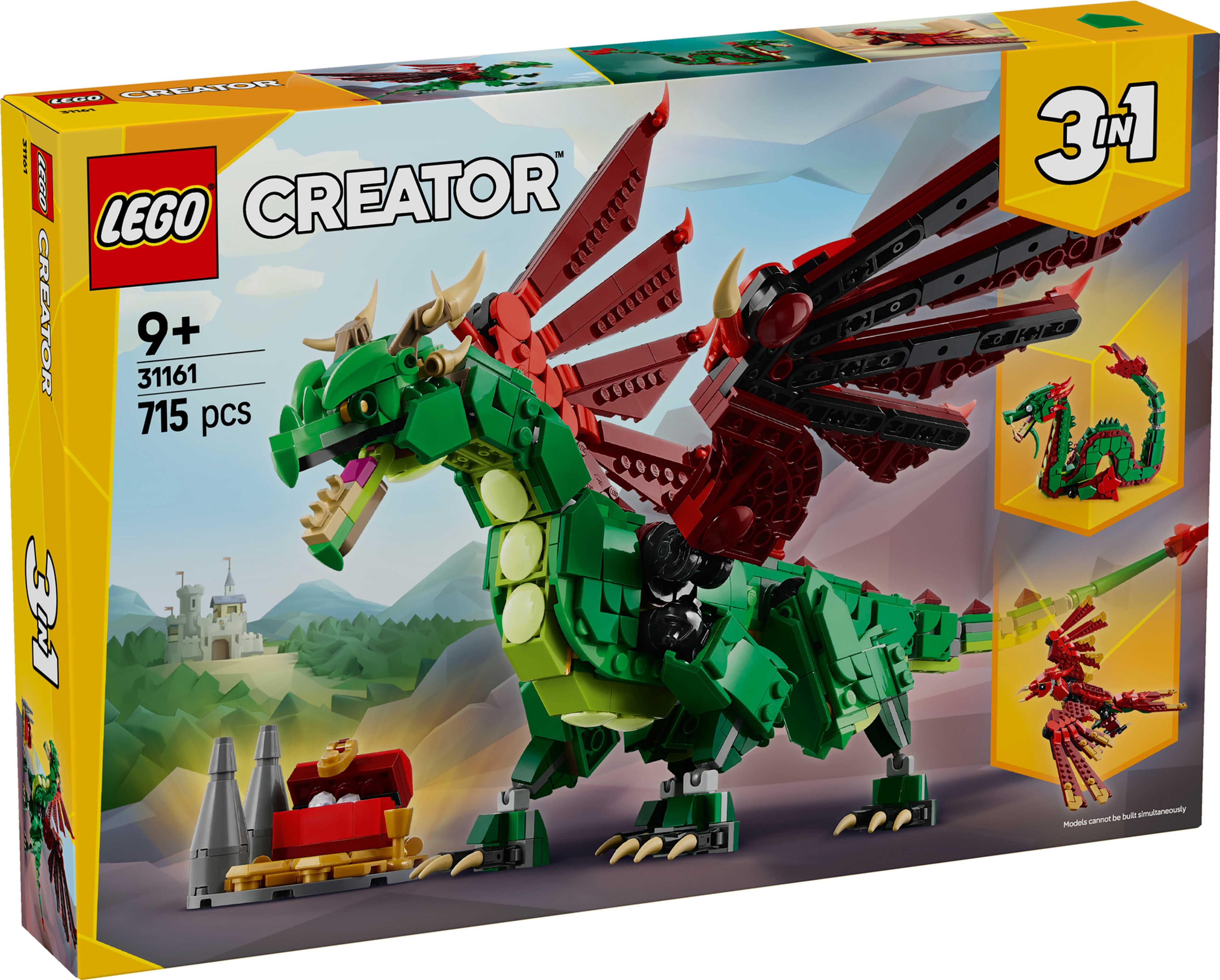 LEGO LEGO Creator Medieval Dragon 31161
