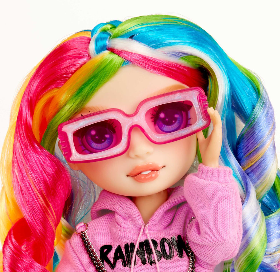 Thumbnail: Rainbow High Creative Crystals Fashion Doll- Amaya 121411