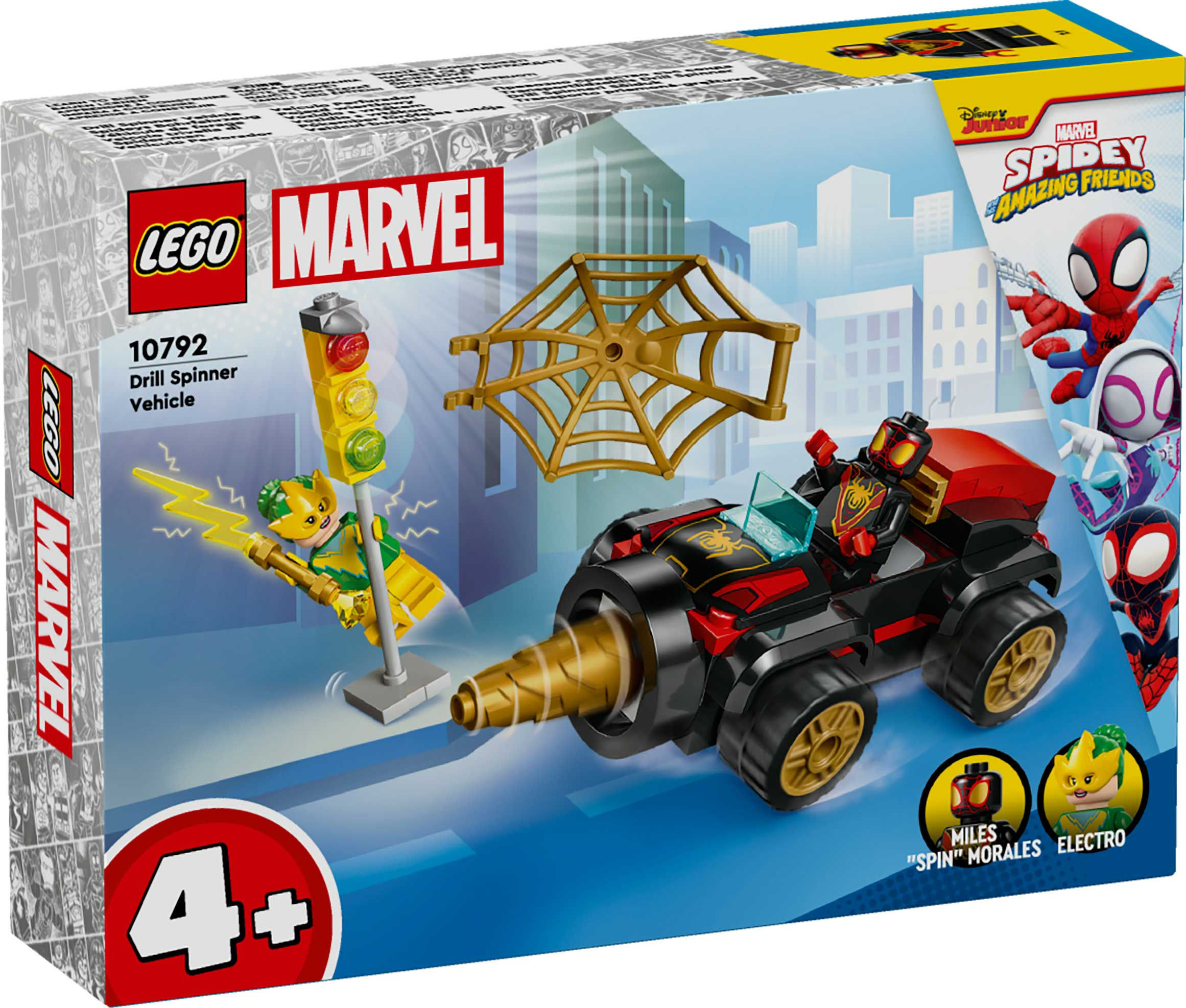 LEGO® 4+ Drill Spinner Vehicle Super Hero Action 10792