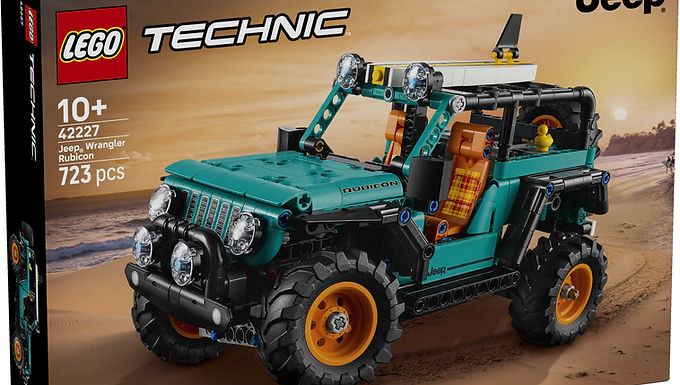 LEGO Technic Jeep® Wrangler Rubicon SUV 42227