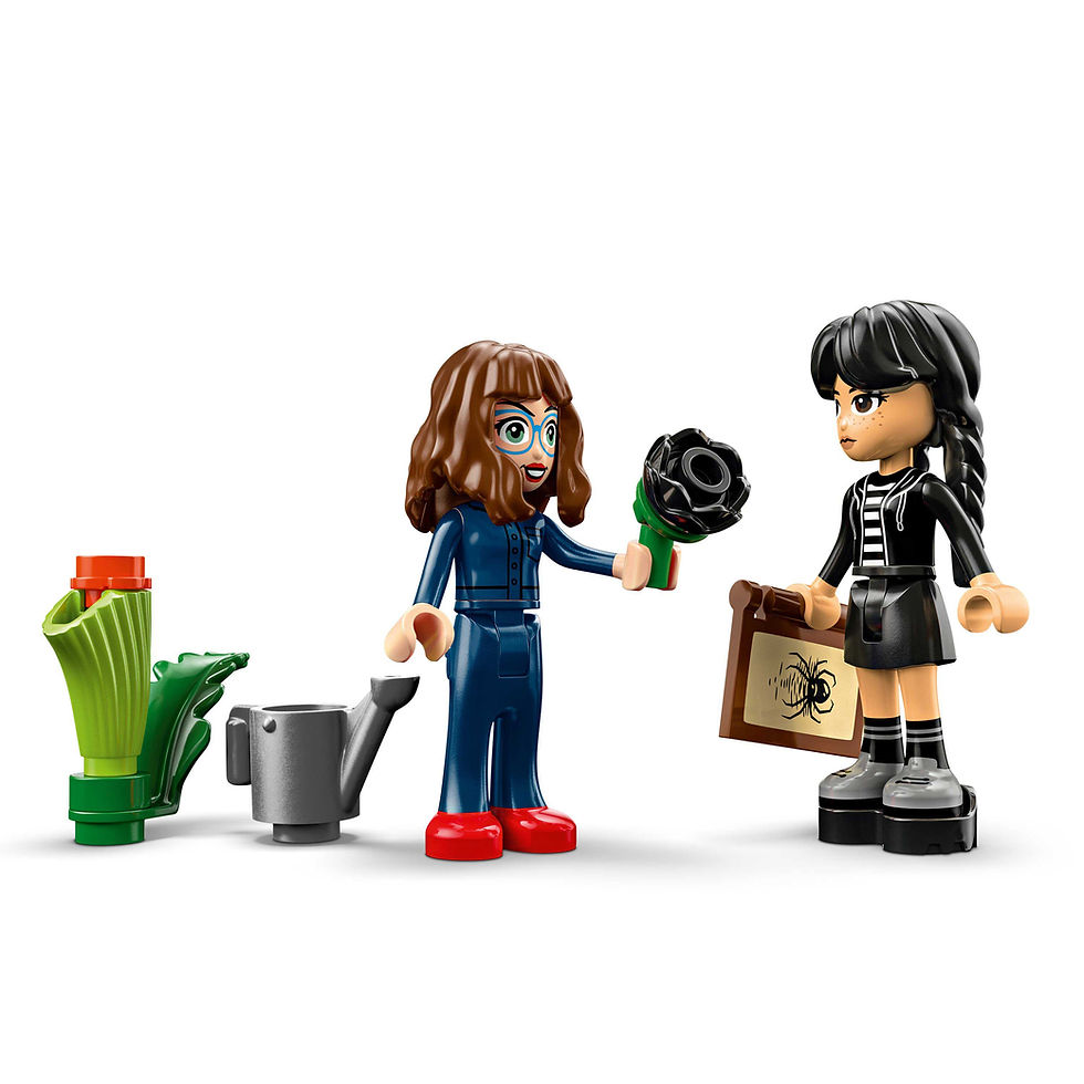 Thumbnail: LEGO Wednesday Black Dahlia Flower 76784