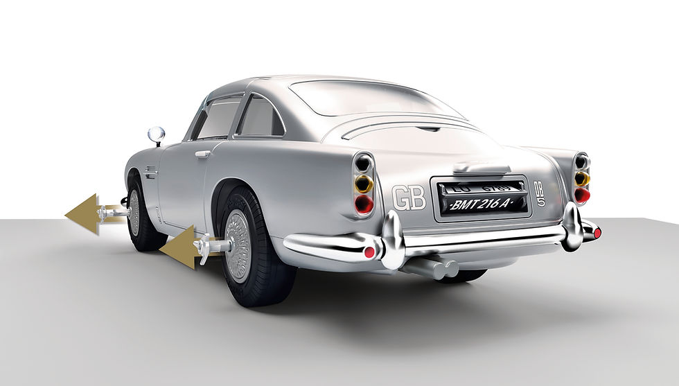 Thumbnail: PLAYMOBIL Movie Cars James Bond Aston Martin DB5 – Goldfinger Edition 70578