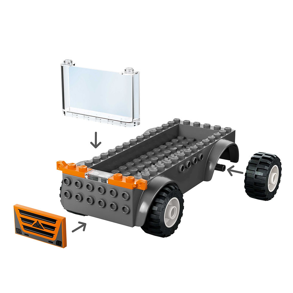 Thumbnail: LEGO City Motorcycle Transporter 60491