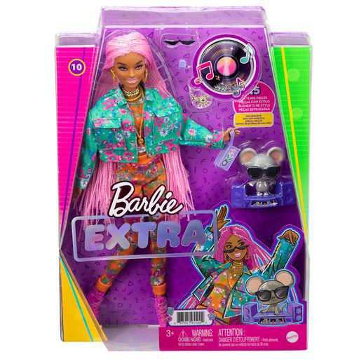 Barbie Ex- Pink Braids GXF09