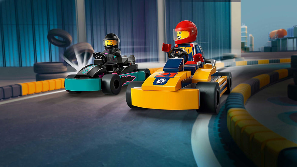 Thumbnail: LEGO® City Go-Karts and Race Drivers Toy Set 60400