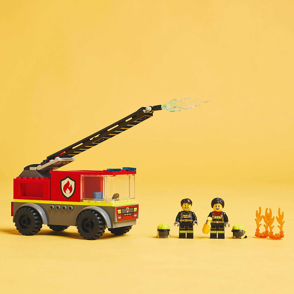 Thumbnail: LEGO LEGO City Fire Ladder Truck 60463
