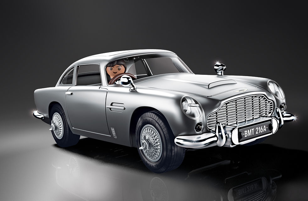 Thumbnail: PLAYMOBIL Movie Cars James Bond Aston Martin DB5 – Goldfinger Edition 70578