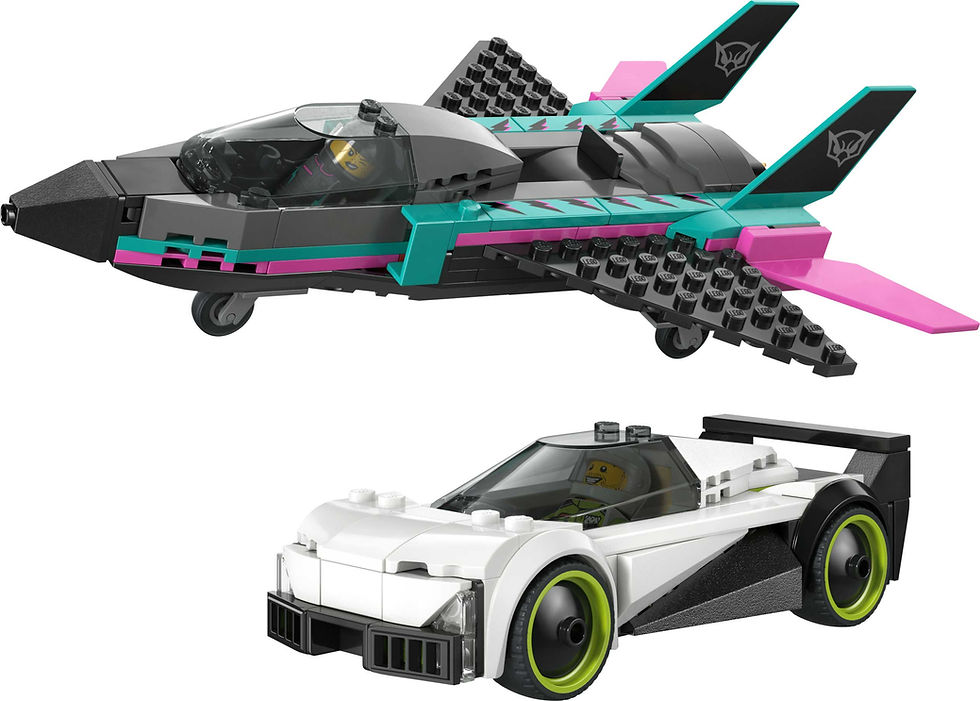 Thumbnail: LEGO City Jet vs. Car 60489