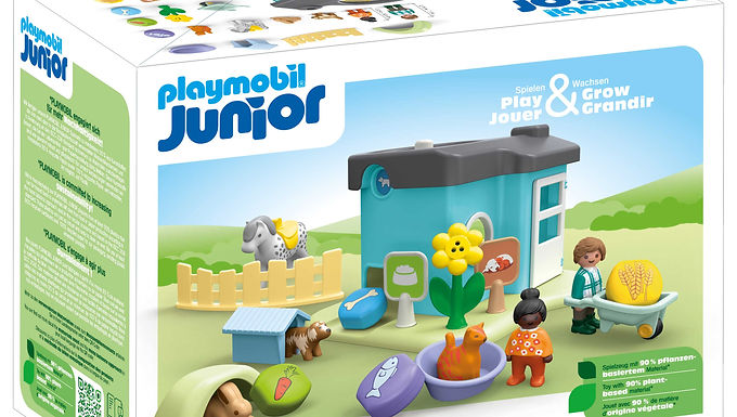 PLAYMOBIL Junior: Ξενώνας μικρών ζώων 71690