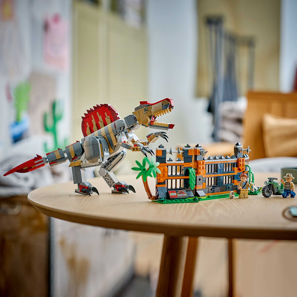 Thumbnail: LEGO Jurassic World Spinosaurus Dinosaur Escape 77982