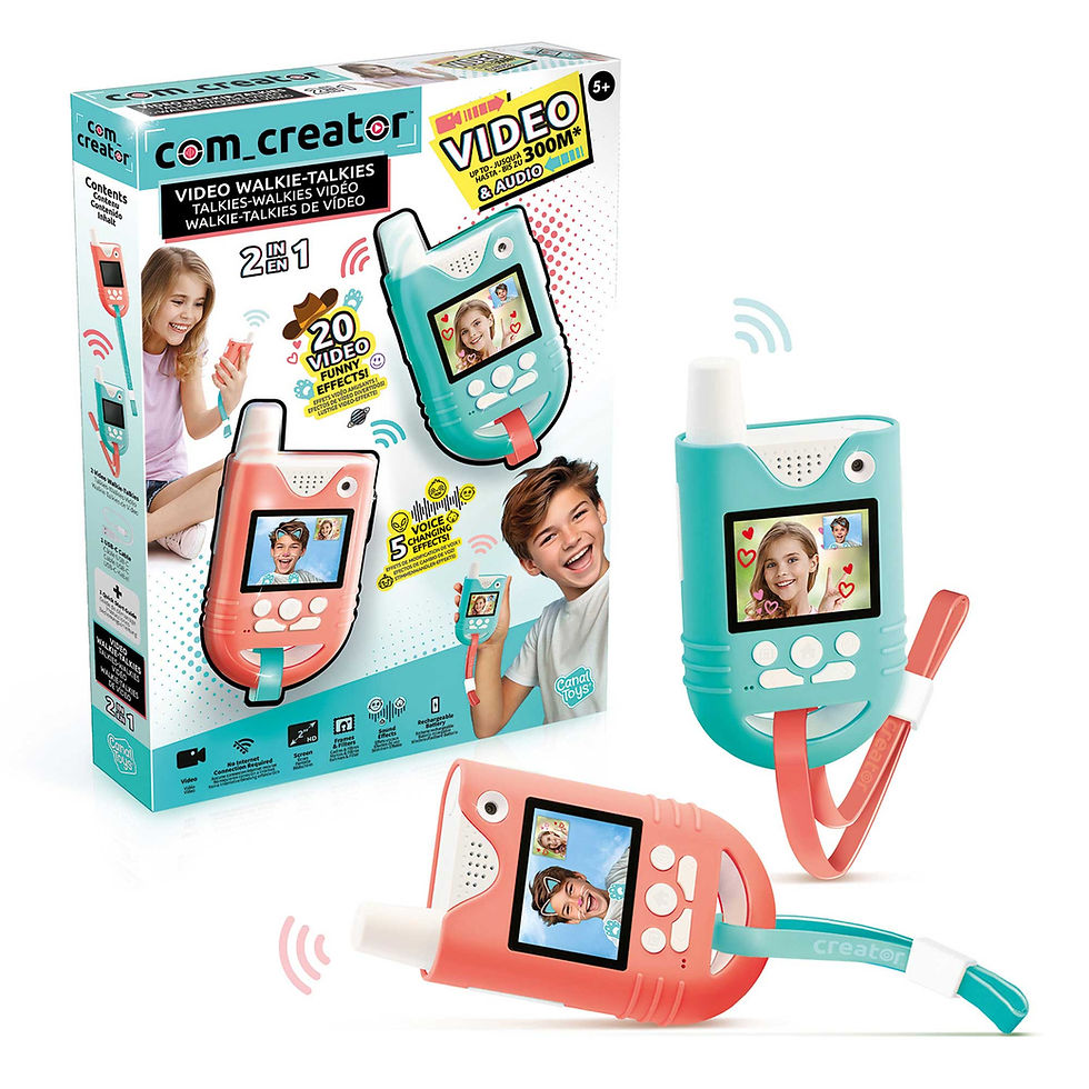 Com Creator Σετ 2 Walkie - Talkie με Video Creator AS1863-42348