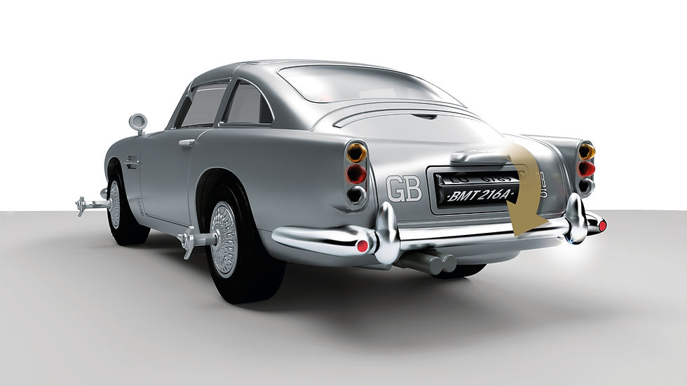 Thumbnail: PLAYMOBIL Movie Cars James Bond Aston Martin DB5 – Goldfinger Edition 70578