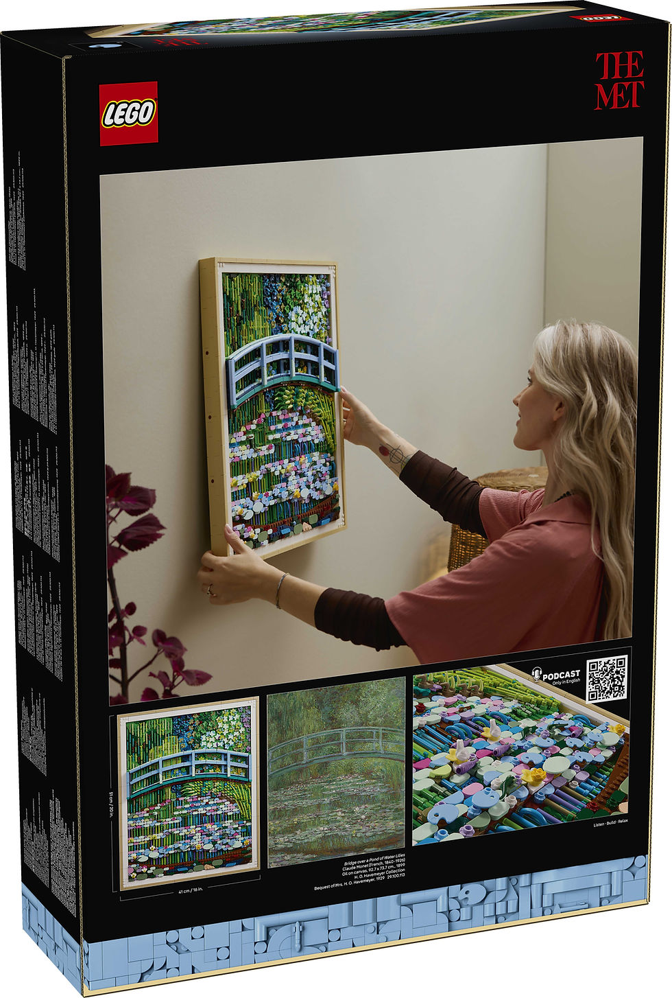 Thumbnail: LEGO Art Claude Monet – Bridge over a Pond of Water Lilies 31220