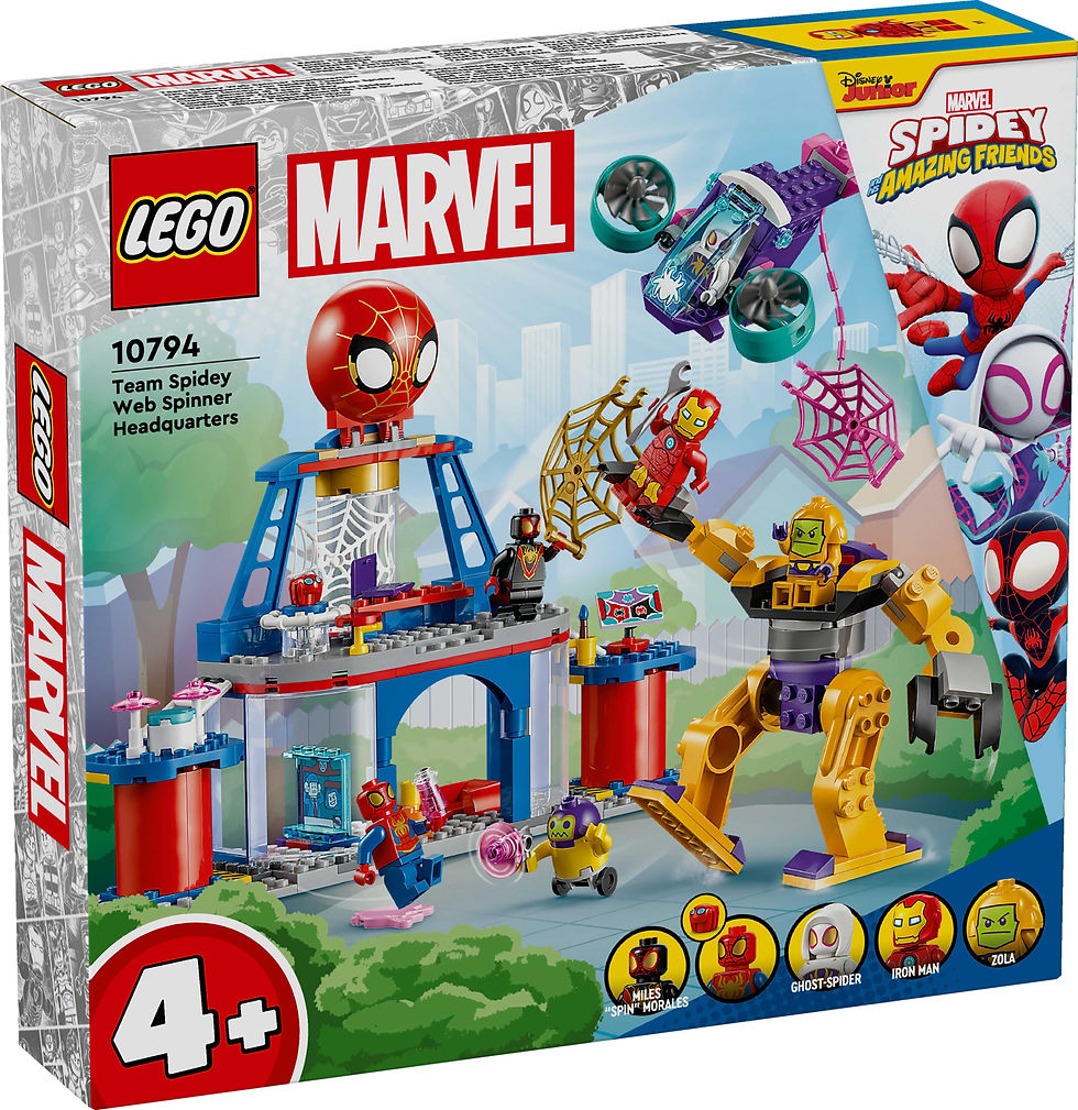 LEGO® 4+ Team Spidey Web Spinner Headquarters 10794