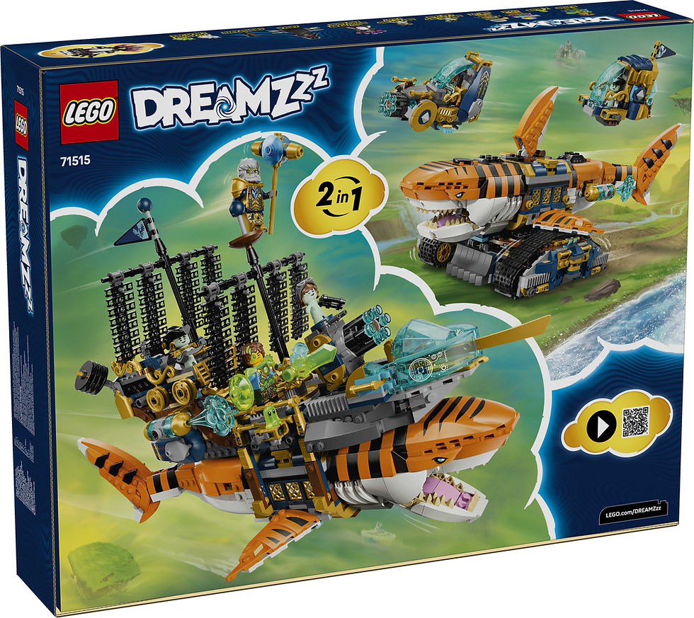Thumbnail: LEGO Dreamzzz Tiger Shark Tank 71515