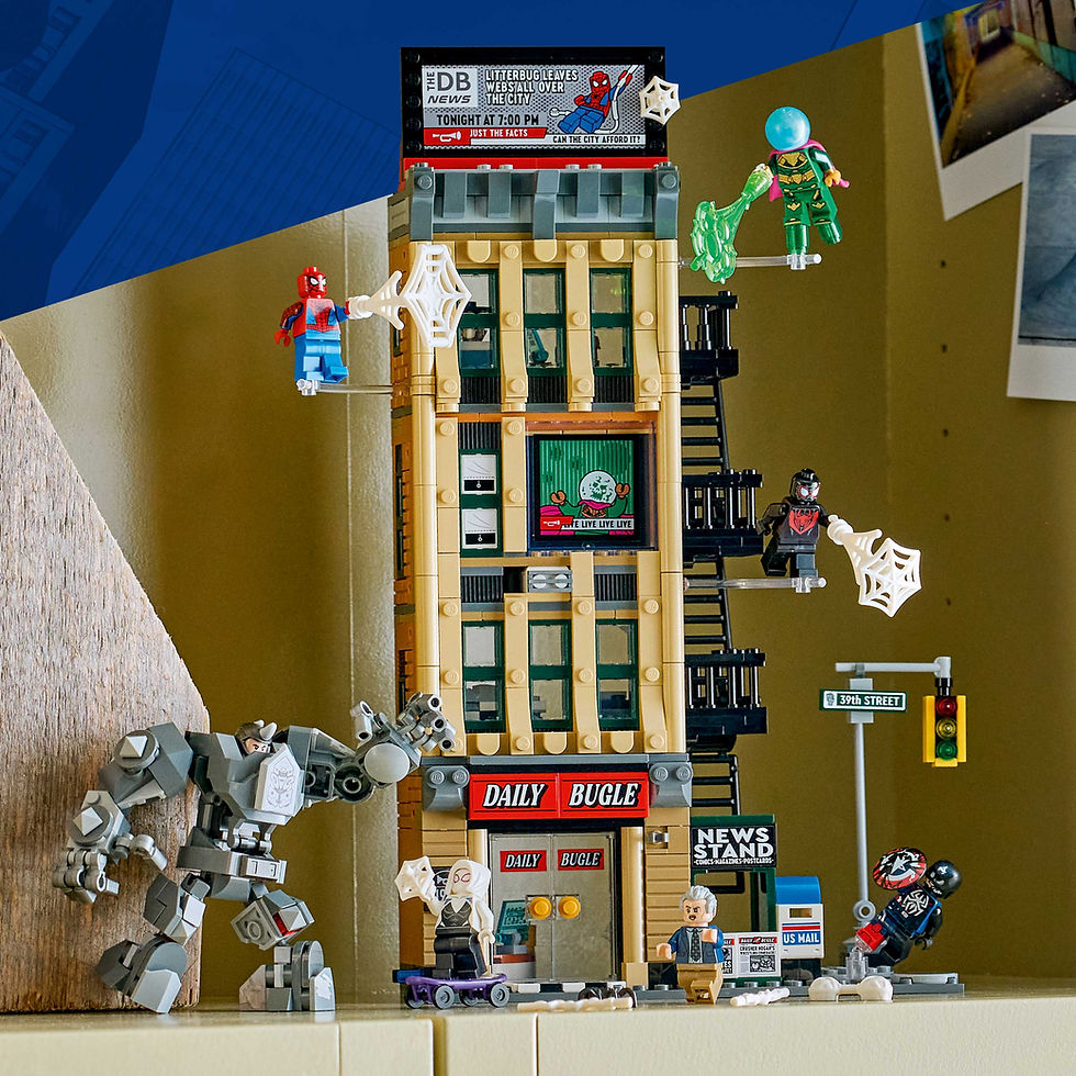 Thumbnail: LEGO Marvel Spider-Man vs. Mysterio: The Daily Bugle 76342