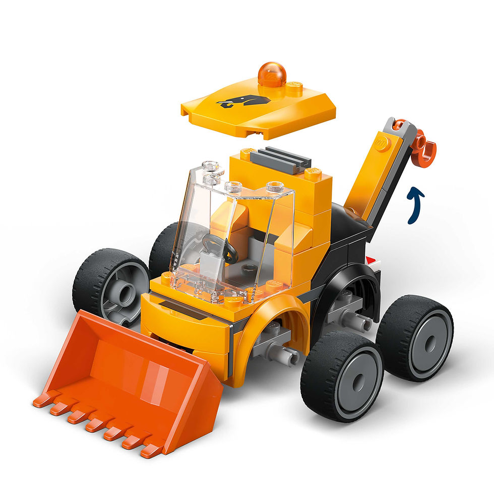 Thumbnail: LEGO City Rides – Construction Loader 60483