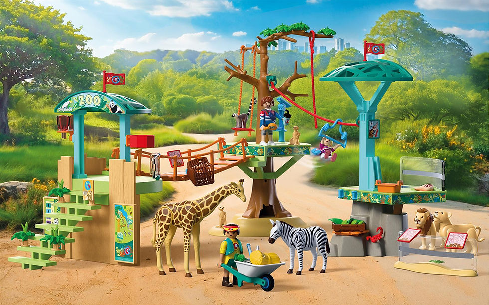 Thumbnail: PLAYMOBIL Animals & Friends Zoo: Wilderness Climbing Park 72070