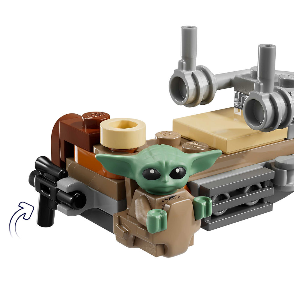 Thumbnail: LEGO Star Wars The Mandalorian & Grogu's Speeder Bike™ 75436