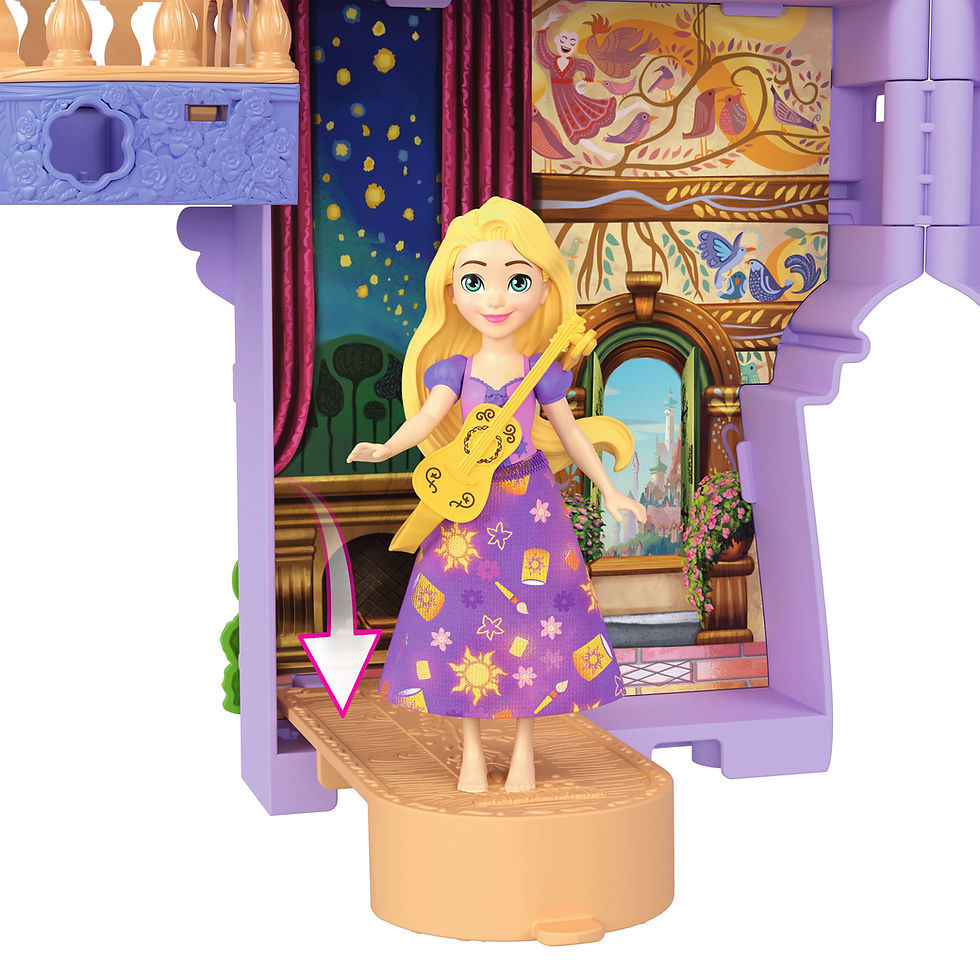 Thumbnail: Disney Princess Storytime Stackers - Rapunzel Mini Doll Playset JDP61