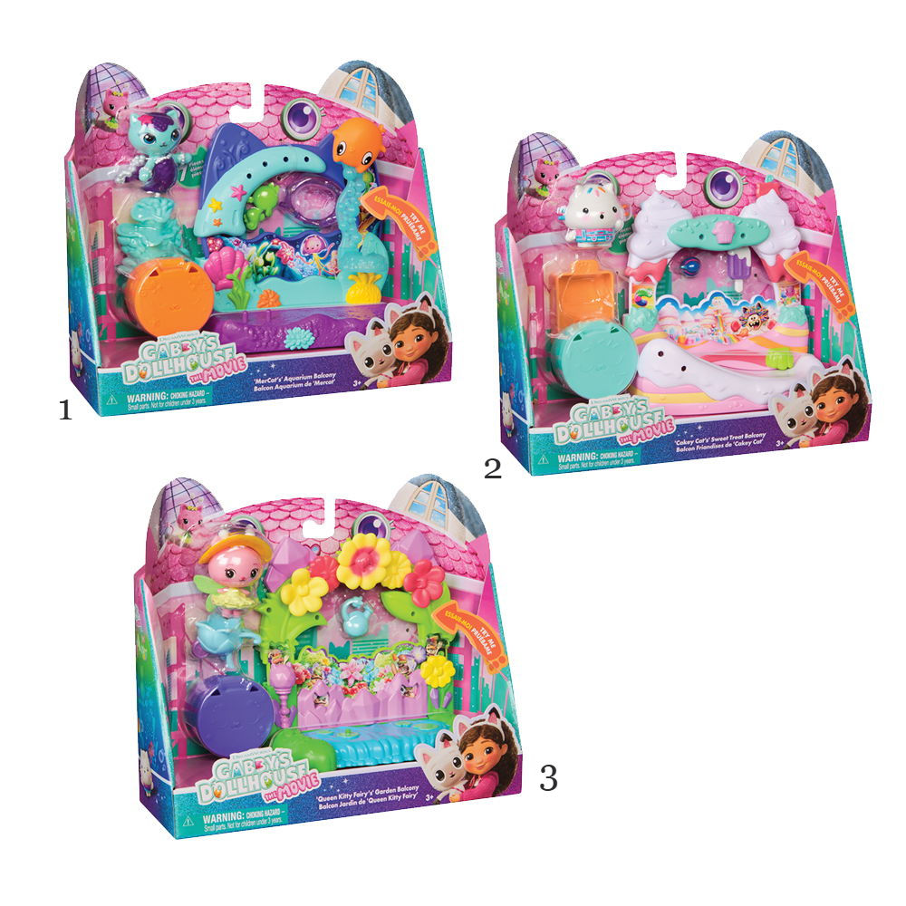 Spin Master Gabby'S Dollhouse Movie Balconies Assortment 6073662