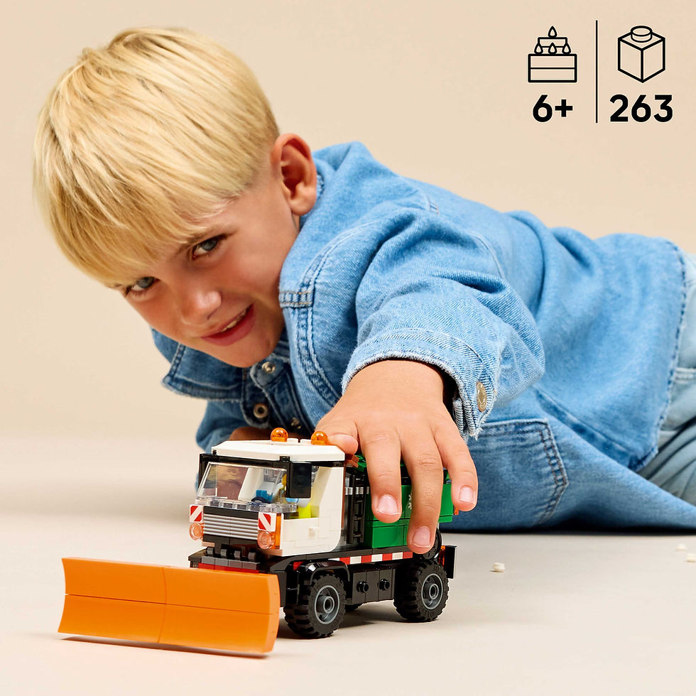 Thumbnail: LEGO City Snowplow 60490
