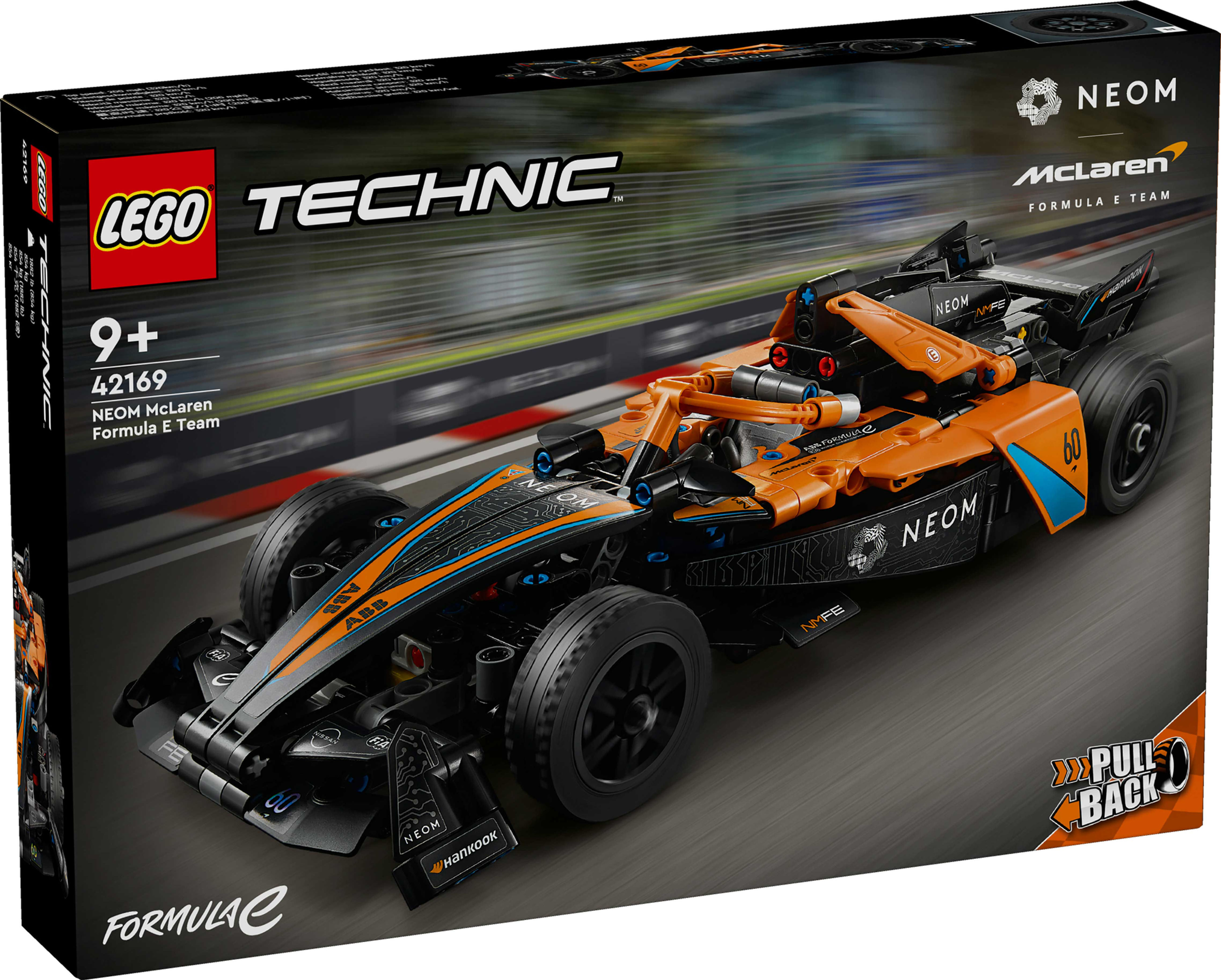 LEGO® Technic™ NEOM McLaren Formula E Race Car 42169