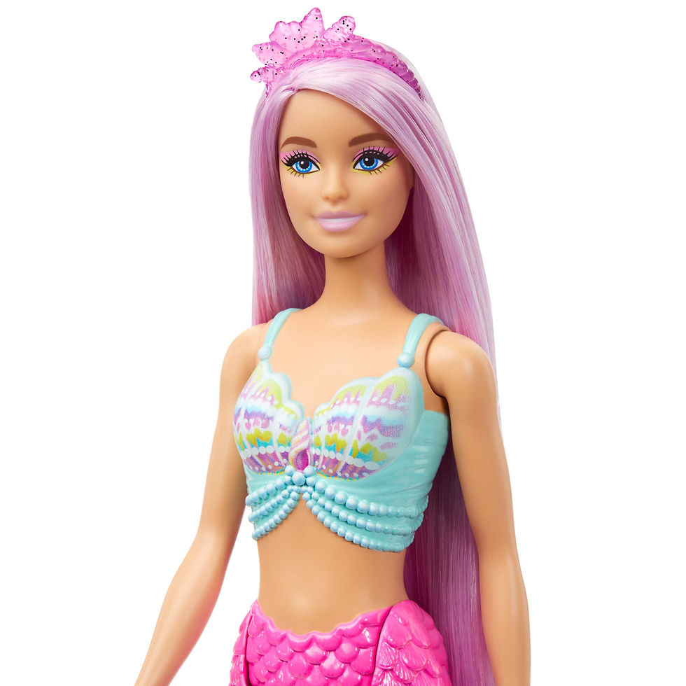 Thumbnail: Barbie Γοργονα Μακρiα Μαλλια HRR00