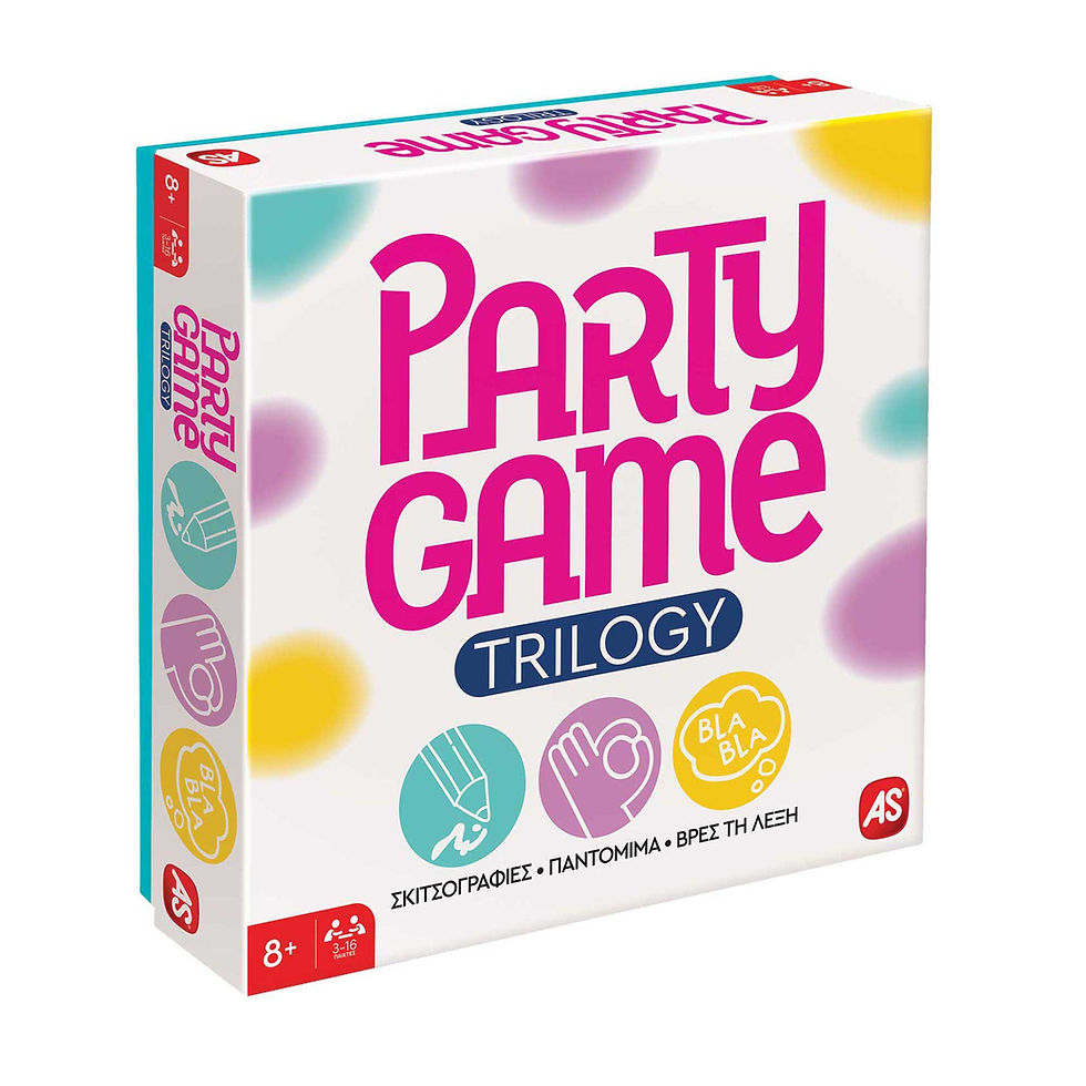 AS Games Επιτραπέζιο Παιχνίδι Party Game Trilogy AS1040-25148