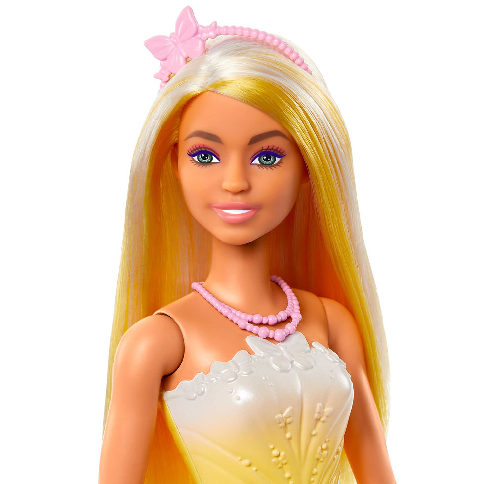 Thumbnail: Barbie Νεα Πριγκιπισσα- Πορτοκαλι Ανταυγιες HRR09