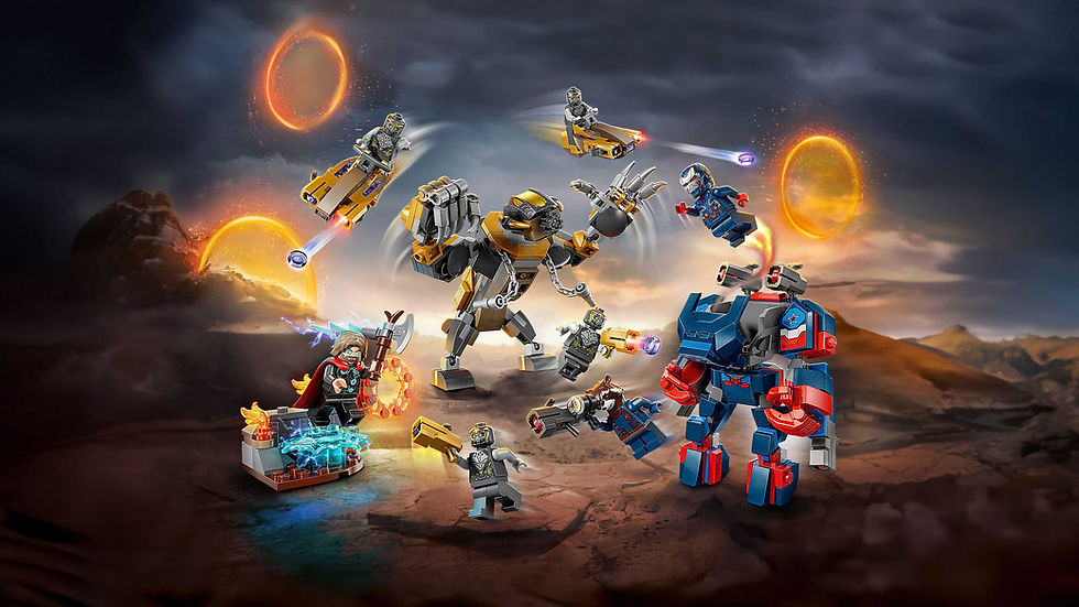 Thumbnail: LEGO Marvel Avengers: Endgame Thor vs. Chitauri 76322