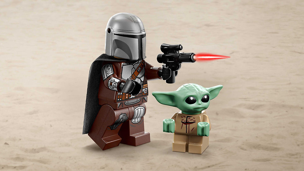 Thumbnail: LEGO Star Wars The Mandalorian & Grogu's Speeder Bike™ 75436