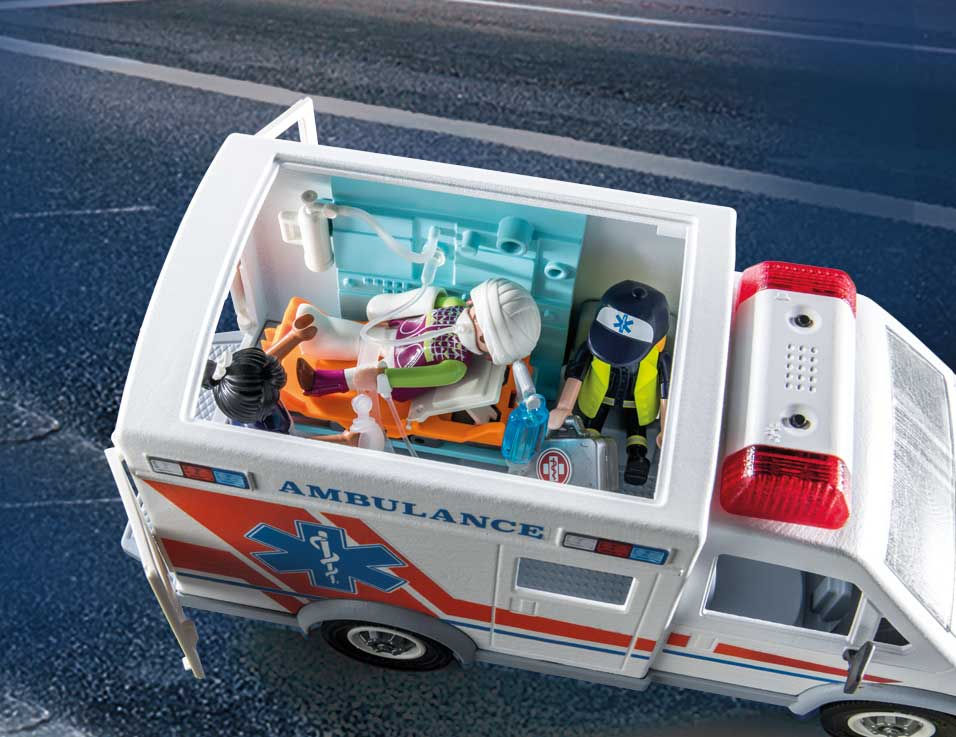 Thumbnail: PLAYMOBIL Ασθενοφόρο με διασώστες Pl71232