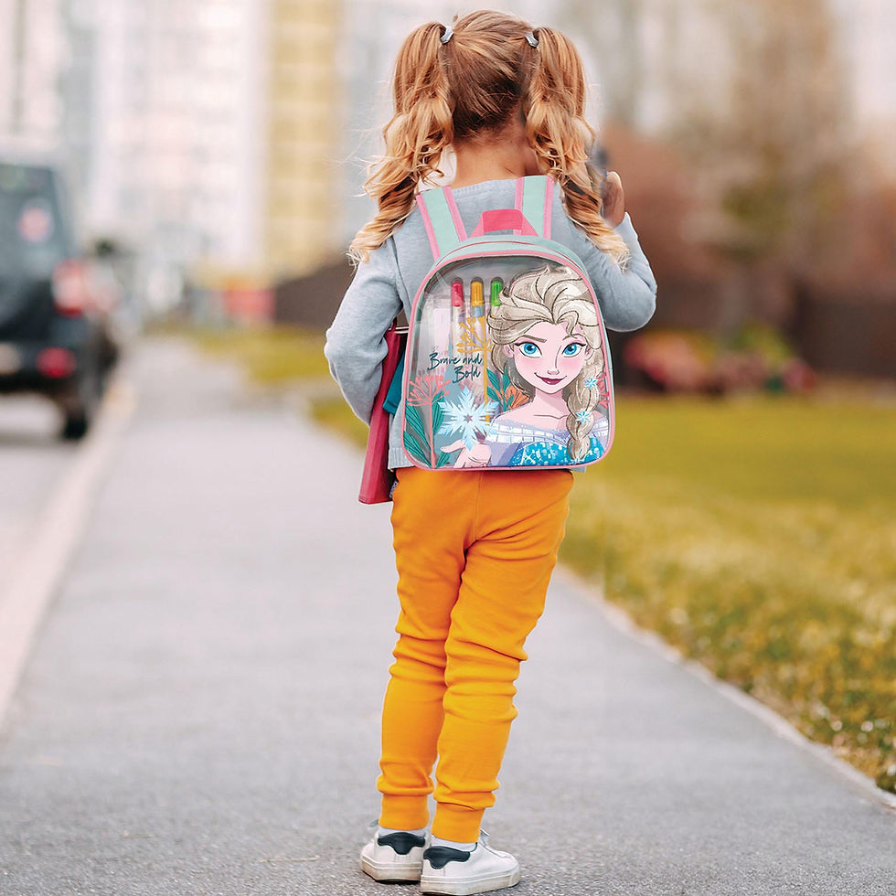 Thumbnail: Σετ Ζωγραφικής Σε Backpack Frozen AS1023-68102