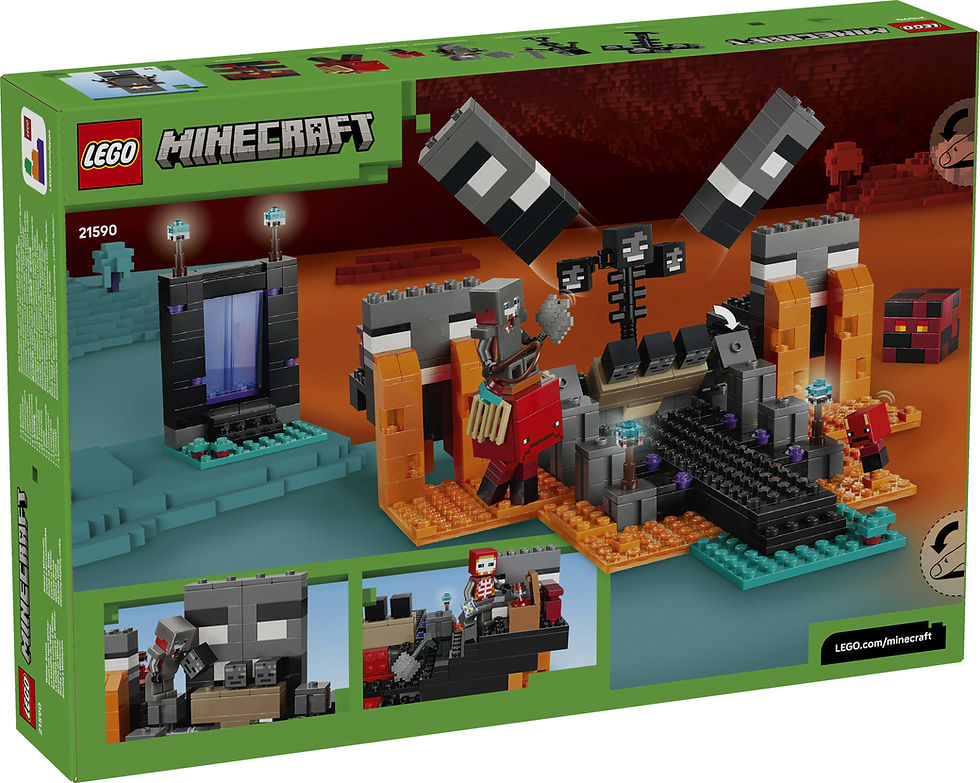 Thumbnail: LEGO Minecraft Wither Battle 21590
