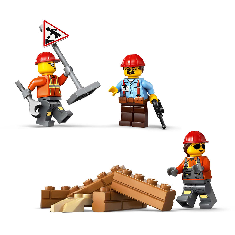 Thumbnail: LEGO City Yellow Bulldozer Construction Site Playset 60466