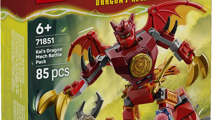 LEGO Ninjago Kai's Dragon Mech Battle Pack 71851