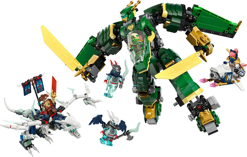 Thumbnail: LEGO NINJAGO Lloyd’s Jet Mech Ninja Toy 71845