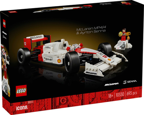 LEGO® Icons McLaren MP4/4 & Ayrton Senna 10330 | mitsingas wonderland